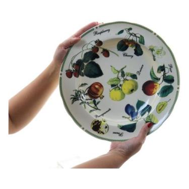 Imagem de Prato Redonda Funda Grande 32 Cm Portobello William James