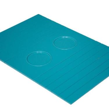 Imagem de Esteirinha Bandeja Porta Copos Braço Sofá Tiffani - L C MARQUES & CIA