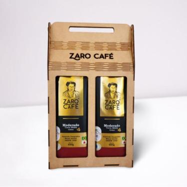 Imagem de Kit Presente Zaro Café Especial Moderado Grãos 1kg