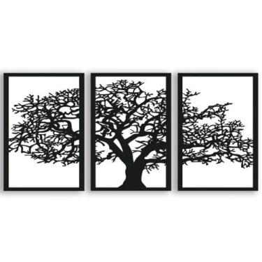 Imagem de Quadro Decorativo Arvore Da Vida Para Decoração Sala Quarto Mdf - CP