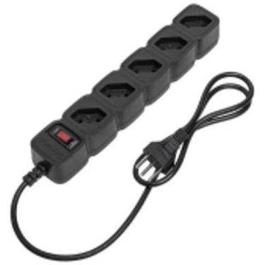 Imagem de Protetor Eletrônico Com 5 Tomadas Epe 205 Pt Intelbras