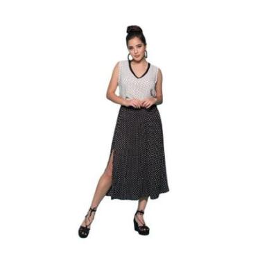 Imagem de Blusa Nino Danieli Regata Estampa Poá Feminina-Feminino