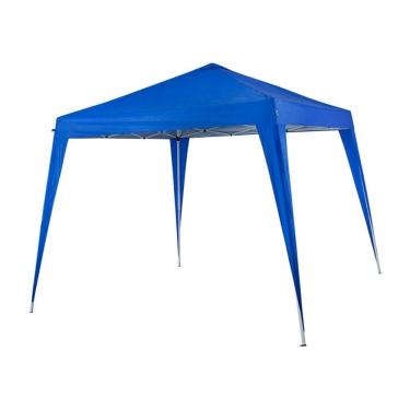 Imagem de Tenda Gazebo Duxx articulado base3x3m sanfonado azul Nautika
