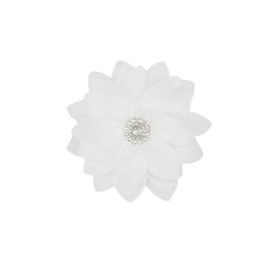 Imagem de Broche de flor elegante para mulheres meninas broche de lótus de cristal alfinetes de lapela vermelho/branco/rosa/preto/rosa choque/broche violeta festa de casamento dança banquete vestido terno