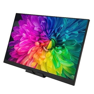 Imagem de Monitor de 16 Polegadas, Acessórios para Jogos Com Monitor Touchscreen de 16 Polegadas HD 1920x1200 60Hz Alto-falantes Integrados Type C Monitor Portátil Com Tela de Toque