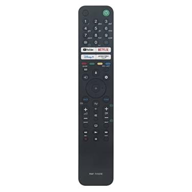 Imagem de Substituição de controle remoto por voz RMF-TX520E funciona para Sony Smart TV BRAVIA 4K Ultra Television XR-55A80J XR-55X90J XR-65A80J XR-65X90J XR-65X95J XR-75X90J XR-75X95J KD-65X85J KD-75X85J 0J