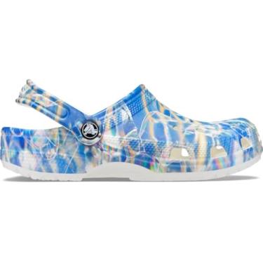 Imagem de Crocs Clássico feminino, Multi/branco, M11