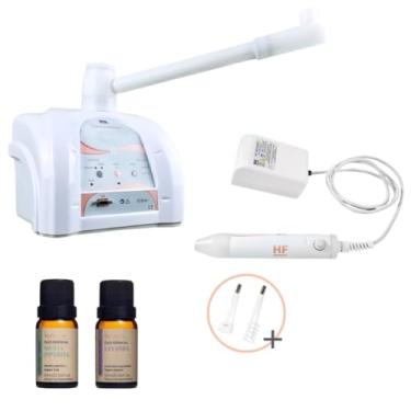 Imagem de DERMOSTEAM Vapor de Ozônio 220V + Alta Frequência HF + 2 Óleos Essenciais (Lavanda, Menta Piperita)