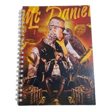 Imagem de Caderno Artista Mc Daniel Wire-o Capa Dura Universitário De Fã 1Mt - S