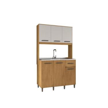 Imagem de Cozinha Alice Compacta Com Armazenamento Otimizado  Sem Tampo - MÓVEIS