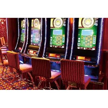 Imagem de Yeele 1,5 x 2,4 m cenário de jogo para caça-níqueis jogos sorte, jogar, cassino, jogar, salão de jogos para fotografia Las Vegas adulto foto retrato atirar vinil estúdio adereços