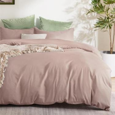 Imagem de Conjunto de Capa de Edredom Bedsure Queen Size - Dupla Camada de Micro