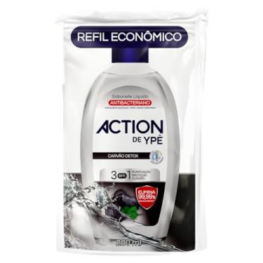 Imagem de Flor de Ypê Sabonete Action De Carvão Detox, 200ml (Refil)