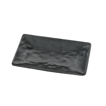 Imagem de Prato de churrasco fosco de porcelana sintética, prato quente de restaurante prato de sushi japonês-F8012-1