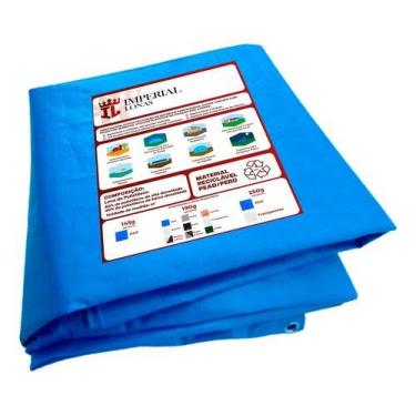 Imagem de Lona Para Piscina 6,5x3,5 330 Micras Impermeável - Imperial Lonas
