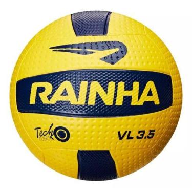 Imagem de Bola volei rainha vl 3.5, Amarelo e Azul