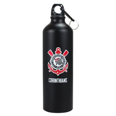 Imagem de Garrafa Corinthians Alumínio 750 ML - QH075-1-B - MILENO
