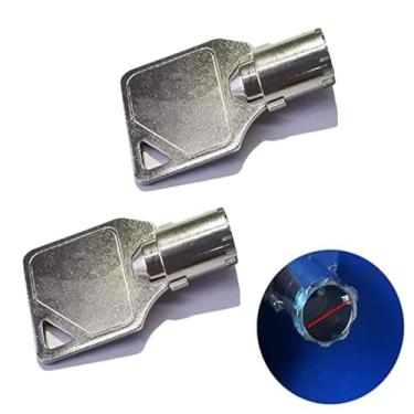 Imagem de YAFIYGI Pacote com 2 substituições de chave de lavadora e secadora GR800 AP2402824 647110 M404608 para trava de caixa de medidor de aparelho comercial Laudry