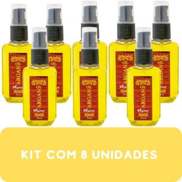 Imagem de Reparador de Pontas Vegetrat Óleo de Argan Frasco 50ml Kit Promocional