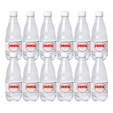 Imagem de Água mineral prata com gás 370ml pack c/12unid