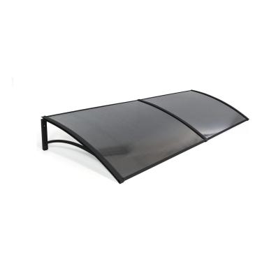 Imagem de Toldo Policarbonato 1,20m X 50cm Porta Janela, Completo