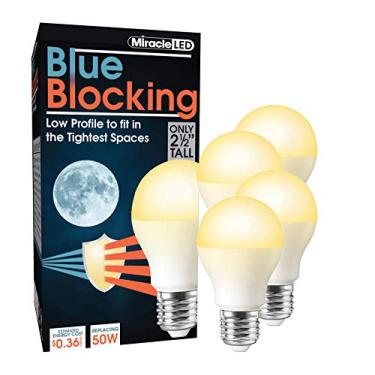 Imagem de MiracleLED 604668 3W Pacote com 4 luzes de bloqueio azul, discreto