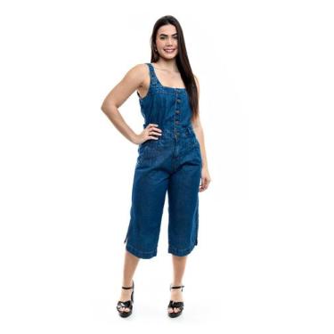 Imagem de Macacão Jeans Pantacurt - Restrito Jeans, 0000, 40