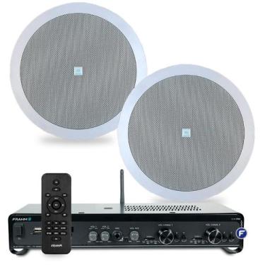 Imagem de Kit Som Ambiente Jbl Bluetooth Area Gourmet Conexão Optical Tv Spotify