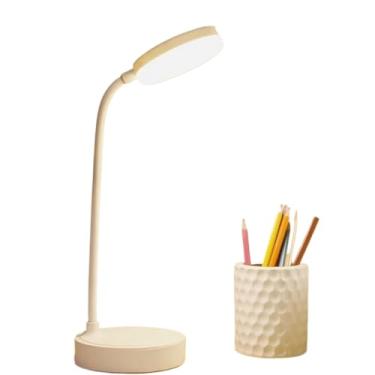 Imagem de Luminaria de Mesa Led Articulável com 3 Níveis de Luminosidade Bateria Recarregável para Estudo Trabalho