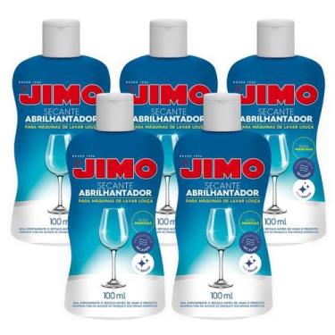 Imagem de Kit 5 Secante Abrilhantador Máquina Lava Louça Jimo 100ml