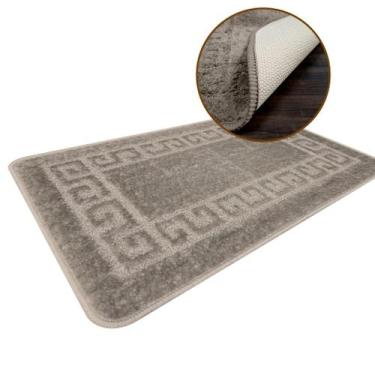Imagem de 1 Tapete Banheiro Grego Antiderrapante Macio Ce Ka 40x60 - IDEALIZA