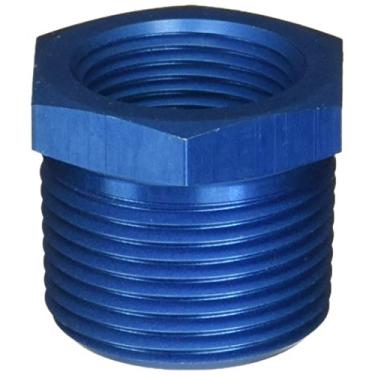 Imagem de Aeroquip Bucha de tubo redutor de alumínio anodizado azul FCM2145 de 2,54 cm a 3/4"