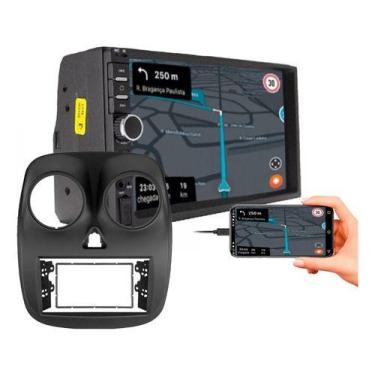 Imagem de Kit central multimidia mp5 7 pol com moldura palio attractive 2012 a 2