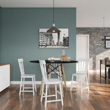 Imagem de Conjunto 2 Cadeiras de Cozinha Garland Branca - Mobly