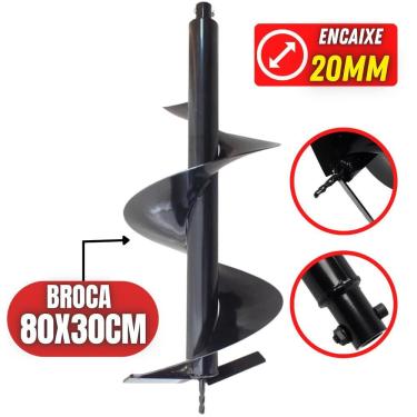 Imagem de Broca Universal 80x30cm Em Aço Especial Carbono