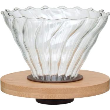 Imagem de Kanne Suporte Filtro Café 10X12X12Cm Borosilicato Transp