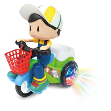 Imagem de Bob No Triciclo Bate E Volta Com Luz E Som - Dm Toys