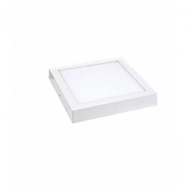 Imagem de Kit 5 Peça Luminária Led Flat Sobrepor Quadrada 6500k- 18w (18w - 218x218x7,5) Lumanti