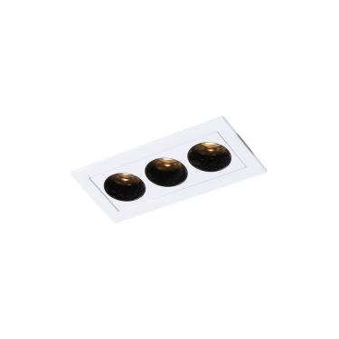 Imagem de Spot De Embutir Nordecor Powerus Led 6w Bivolt 3000k Luz Amarela