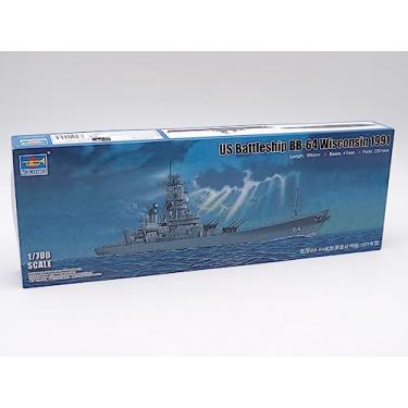 Imagem de Trumpeter 1/700 USS Wisconsin BB64 1991