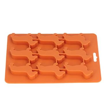 Imagem de Cubo de Gelo de Cachorro Bandeja de Molde de Molde e Bandejas de 3D Cubo de Gelo de Cão Funzes Divertidas de de de Silicone para Beber Fabricante de Chocolate Biscoito Fondant Cupcake