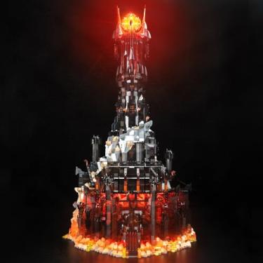 Imagem de Hilighting Kit De Iluminação Led Para Conjunto Construção Lego Barad Dur, Compatível Com 10333 (Modelo Não Incluso)