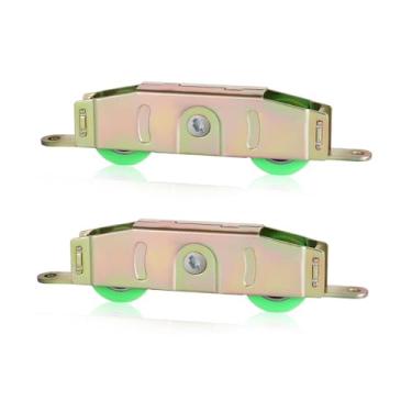 Imagem de House Guard Rolo Para Porta Deslizante Com Rodas De Nylon E Ajuste Lateral, Rolos Tandem - Suporta Até 113 Kg