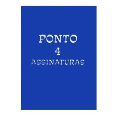Imagem de Livro Ponto Tamoio 4 s 100 Folhas 32X22Cm 2022