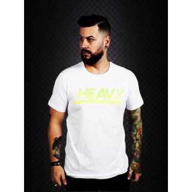 Imagem de Camiseta Heavy Neon Branca, M