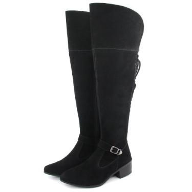 Imagem de Bota Feminina Over The Knee Cano Longo Confortável Lançamento - Br2, O