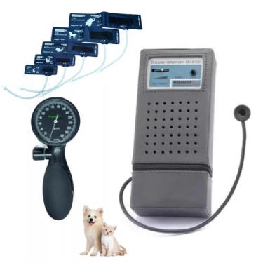 Imagem de Kit Doppler Veterinário Com 5 Manguitos Reutilizáveis - Original Vet