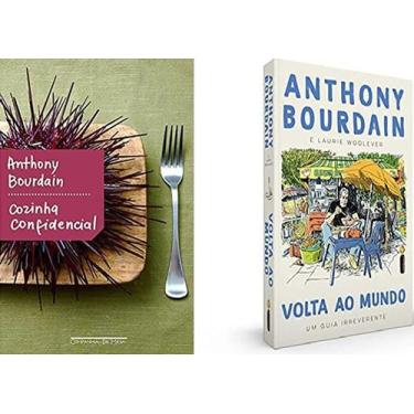 Imagem de kit 2 livros ANTHONY BOURDAIN Cozinha confidencial + Volta ao Mundo: U