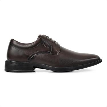 Imagem de Sapato de Couro Ferracini Masculino Paris Conhaque/preto/vermelho 6865-703h 43