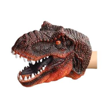Imagem de Fantoches De Mão De Dinossauro Tiranossauro Rex Para Crianças, Brinque